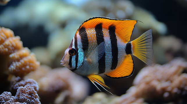 Under water life. 