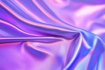 Obraz premium Iridescent silk fabric background in soft pastel colors