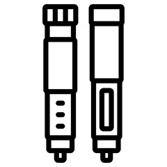 당뇨 인슐린 주사기 아이콘