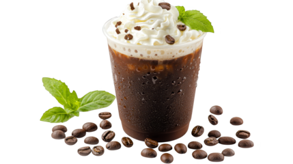 Rich chocolate milk delight, a glass of creamy goodness topped with whipped cream and chips