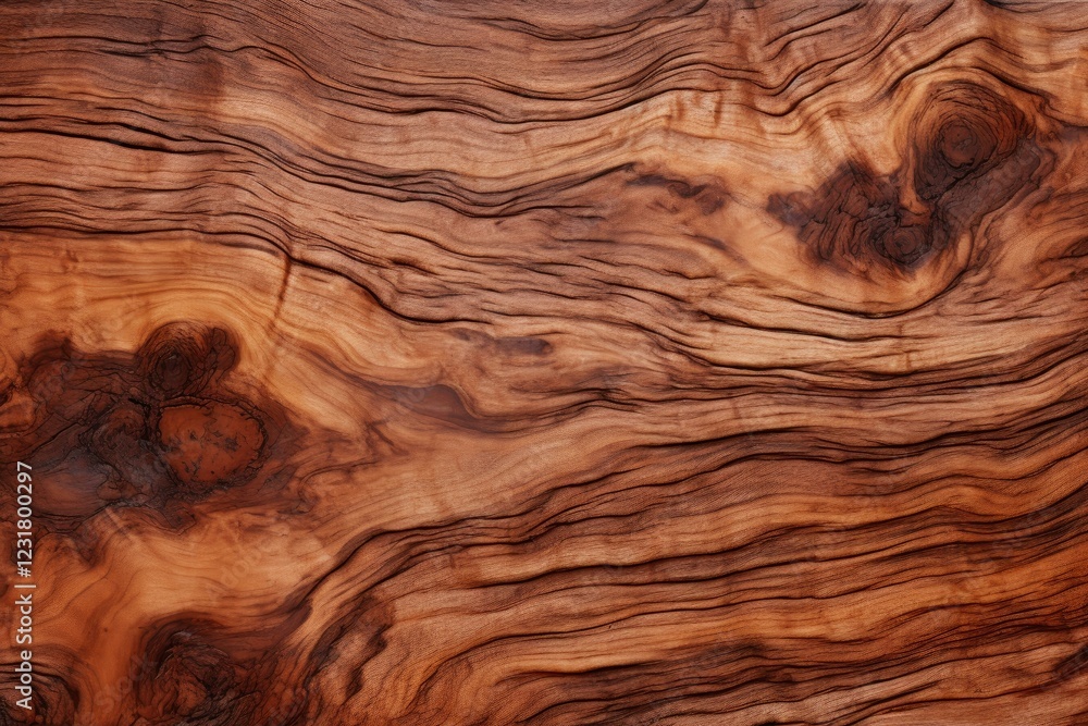 Poster olive wood texture displays beautiful grain patterns, creating a warm and natural backdrop
