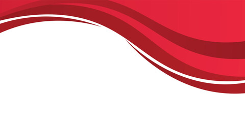 Red abstract wavy presentation background. Vector illustration design for business presentation, banner, cover, web, flyer, card, poster, texture, slide, magazine, and powerpoint modern arts design