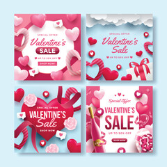 Valentines Sale Social Media Post