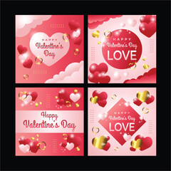 Happy Valentine Day Social Media