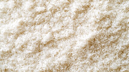 Fototapeta premium High Resolution White Rice Texture Top View of Long Grain Rice Grains for Food Background