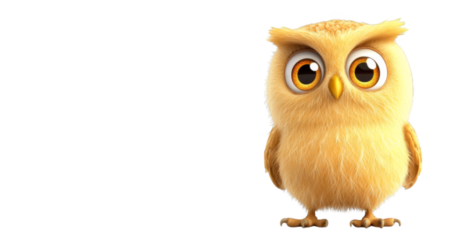 Majestic owl portrait, a feathered friend perched on plaid in nature's embrace owl - Powered by Adobe