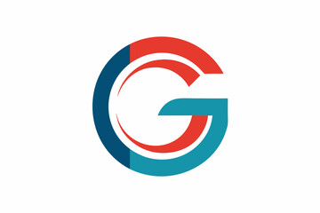 Alphabet G logo design concept