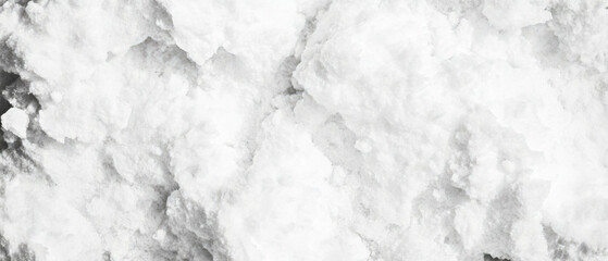 Fototapeta premium Packed snow overlay texture with granular appearance against a black background