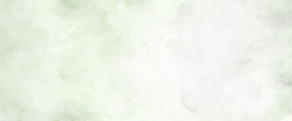 Vector Soft Green watercolor background for textures backgrounds 