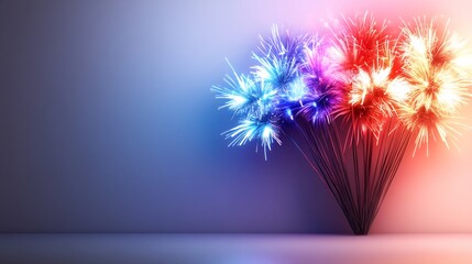 Vibrant Fireworks Display: A Celebration of Light and Color