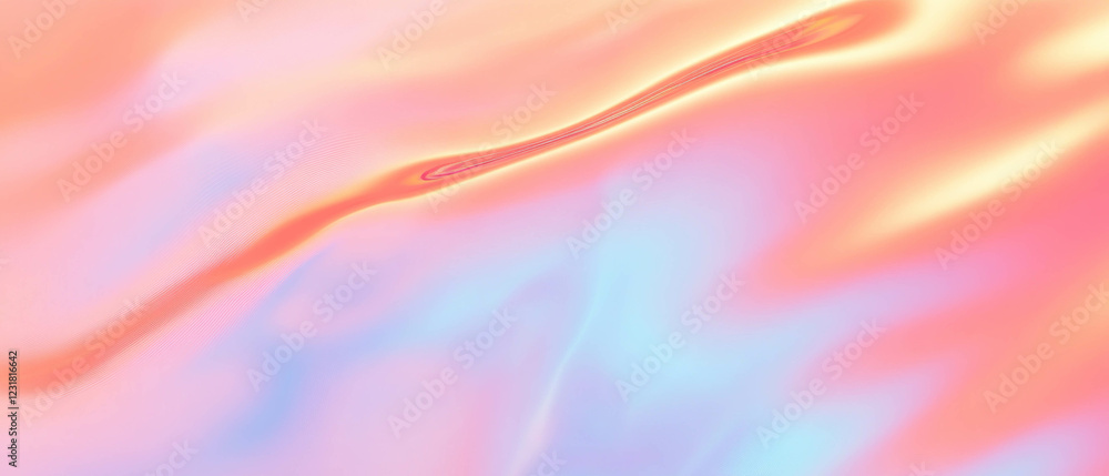 Poster gradient sound waves with smooth banner design for creative projects and abstract backgrounds