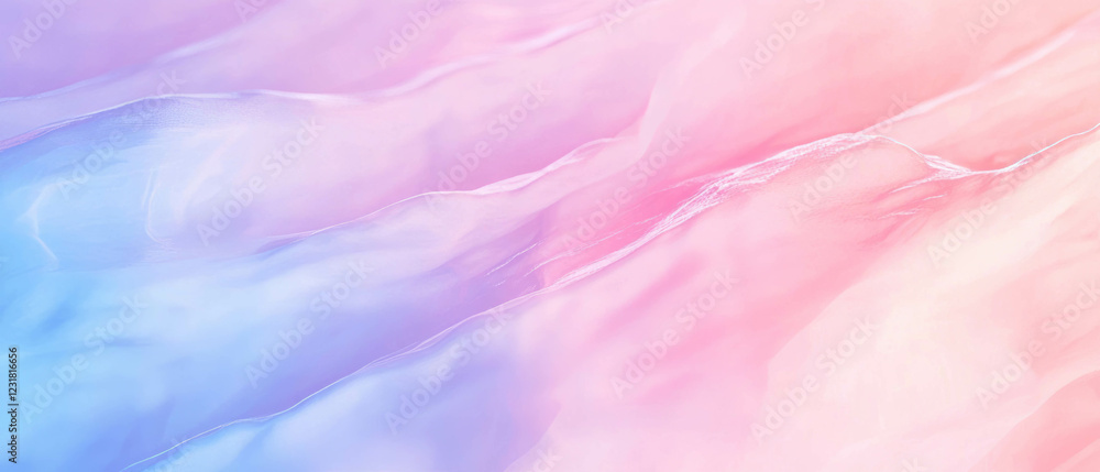 Poster colorful gradient sound waves create a vibrant, abstract design with tranquil backdrop