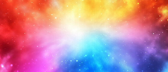 Vibrant gradient background for text and graphic customization in a colorful design