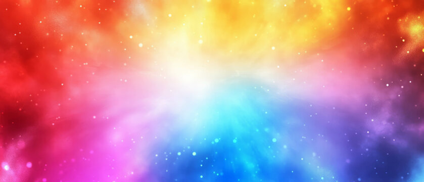 Vibrant gradient background for text and graphic customization in a colorful design