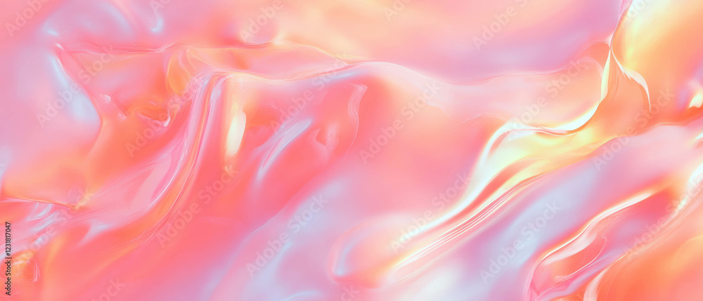 Poster vibrant abstract backdrop with fluid shapes and soft colors for creativity