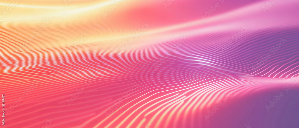 Poster rhythmic music pulses create an abstract background of vibrant energy and color