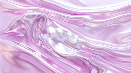 Obraz premium Abstract Purple and White Silk Drapery: A Luxurious Textured Background