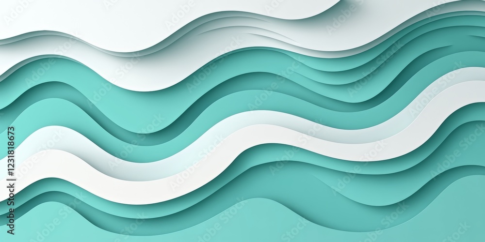 Poster abstract seamless texture background with monochrome, gentle wave pattern. minimalist design.