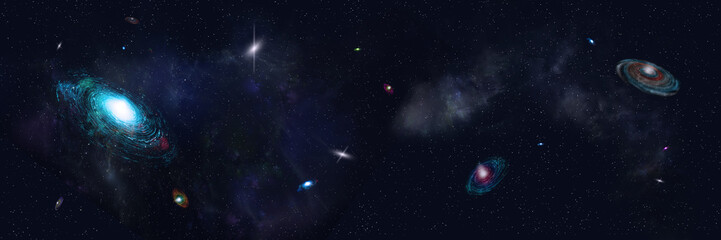 space galaxies of universe