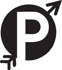 P Logo Design