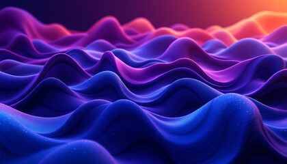 Fototapeta premium Abstract Colorful Waves Background