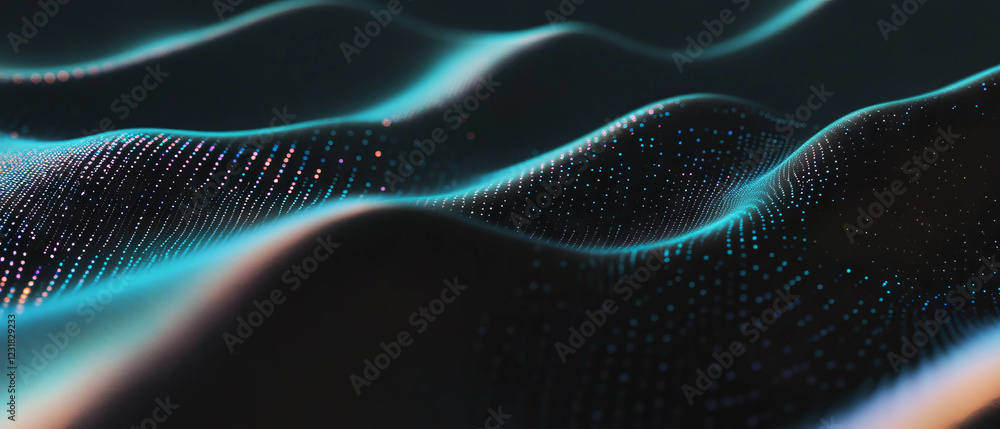 Poster bubbles overlay with highlights and shadows creating a three-dimensional effect on black background