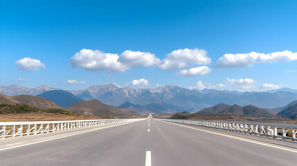 Mountain highway road trip scenic view travel