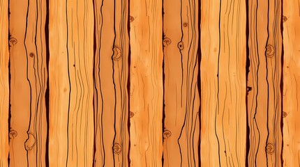 A rustic seamless pattern with hand-painted textures resembling aged wood, featuring warm earthy tones of brown, beige, and ochre, in a painterly style with visible brushstrokes.