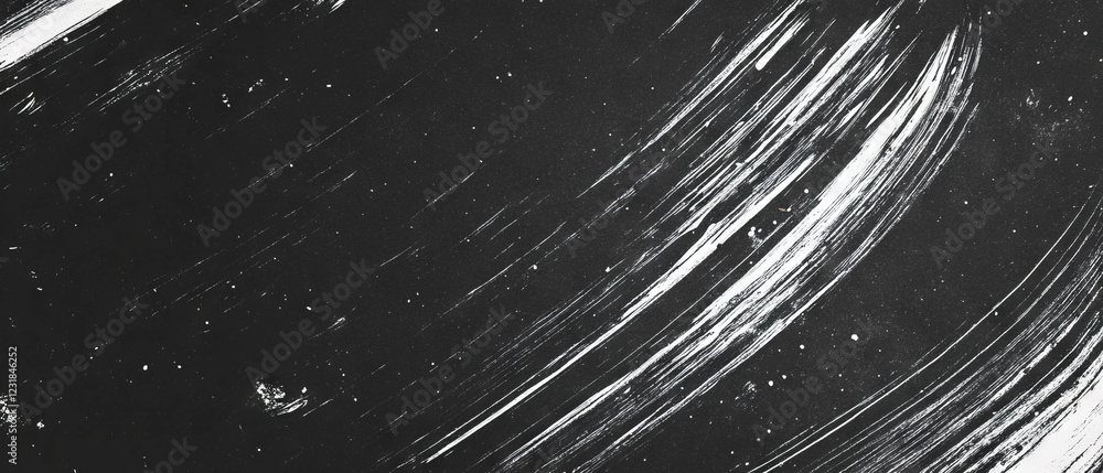 Poster dusty streaks and lines create a textured overlay for creative messaging