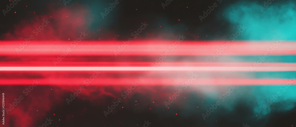 Aufkleber dusty streaks with light trails create a dynamic textured background for creative designs