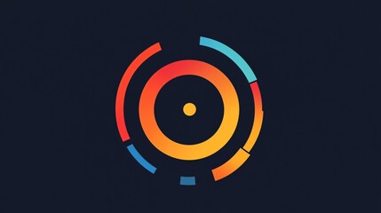 Animated Loading Icon Rotating Indicator for Websites and Applications - Professional Progress Bar Graphic