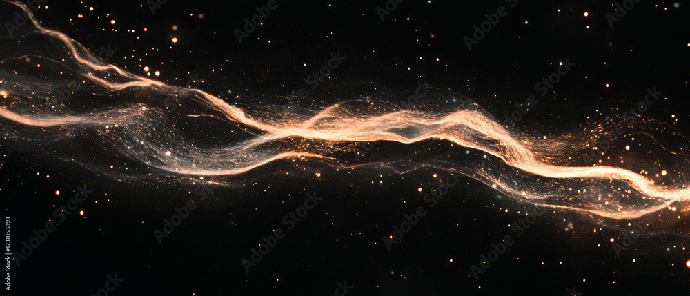 Poster dynamic fireworks overlay texture creating festive energy against a black background