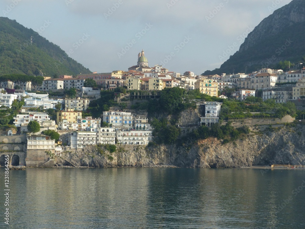 Poster Amalfi Coast scenic view