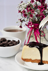Cake and chocolate 