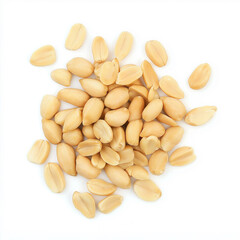 Peanuts Isolated on white Background