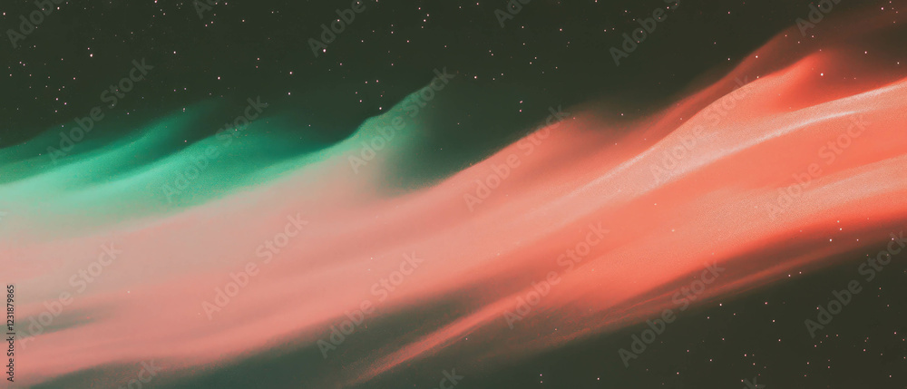 Poster gradient dust density texture with smooth transitions on dark background
