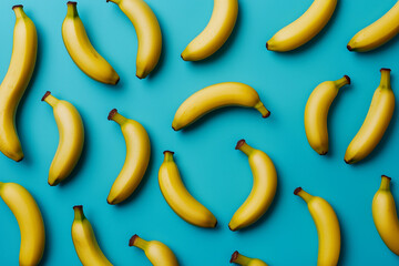 A lot of banana, closeup, healthy food, background