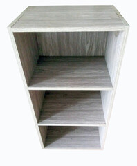 Modern Wooden Shelf in Minimalist Design