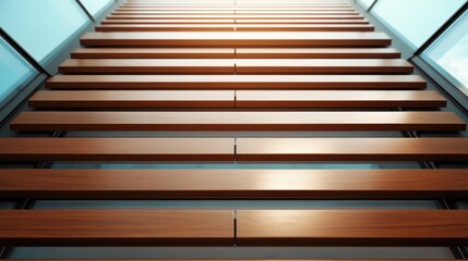 Obraz premium Explore the elegance of contemporary architecture with unique angles