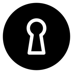 keyhole icon