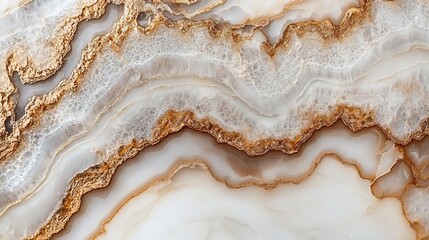Elegant white and gold onyx marble texture.