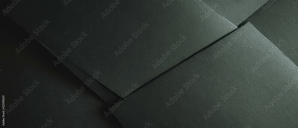 Poster elegant embossed paper texture on a dark background with space for personalized messages