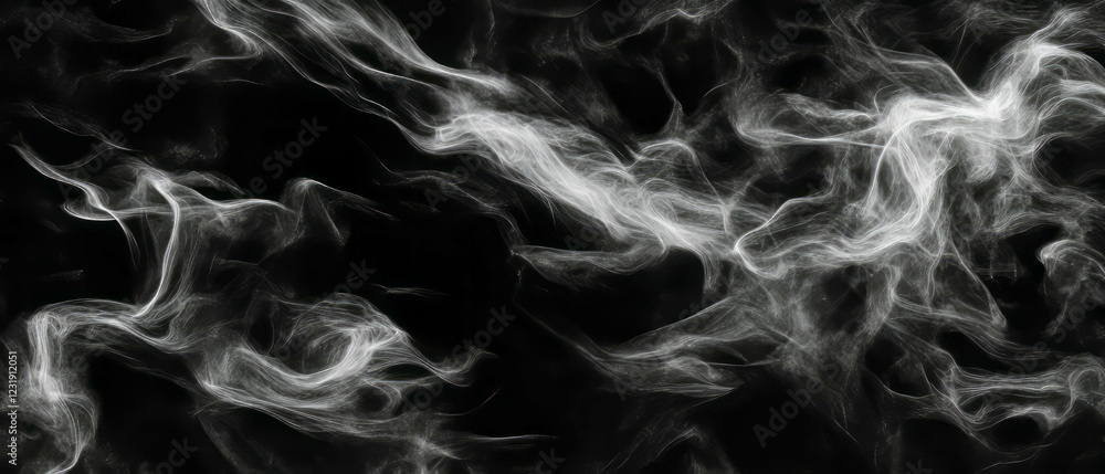 Poster partially transparent spark layers create subtle depth on a black background