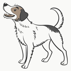 illustration of a dog