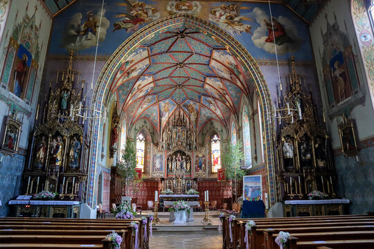St. Pelargius Church in Weitnau, Munich Way of St. James, Bavaria, Germany