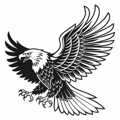 Obraz premium eagle in the form of a eagle