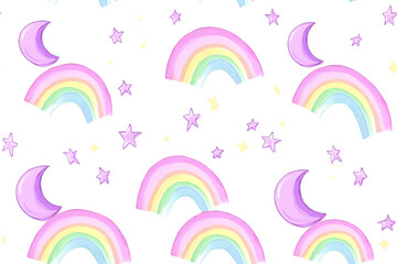 Whimsical space design featuring tiny rockets and floating asteroids