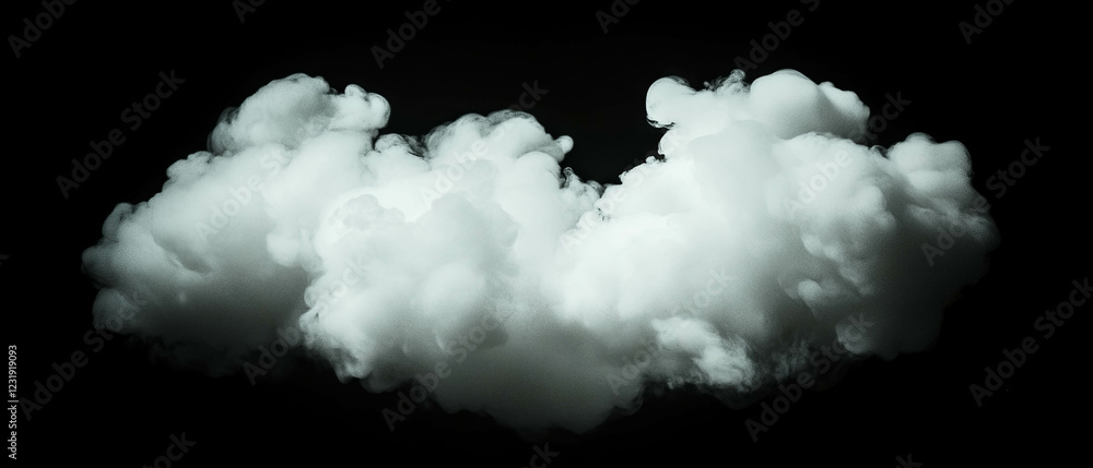 Aufkleber smoke texture overlay with volumetric lighting creating atmospheric depth at a dark background