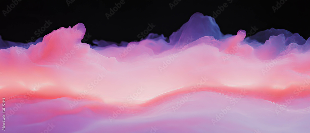 Aufkleber smoke texture overlay with layered depth and atmospheric variation against black background