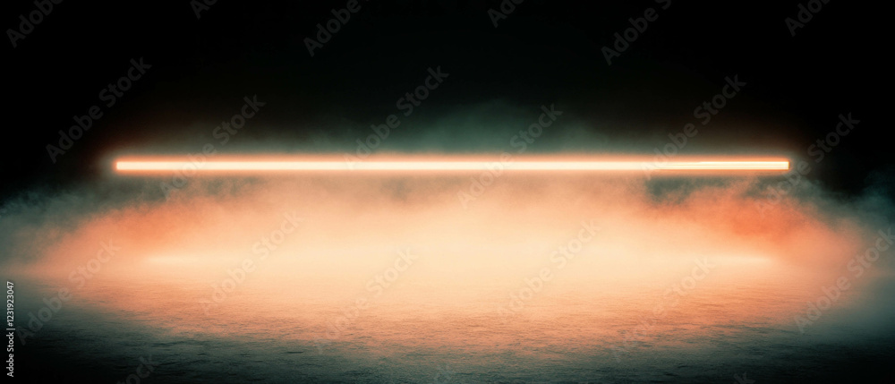 Poster soft diffused dust texture with gentle light glow on a dark background